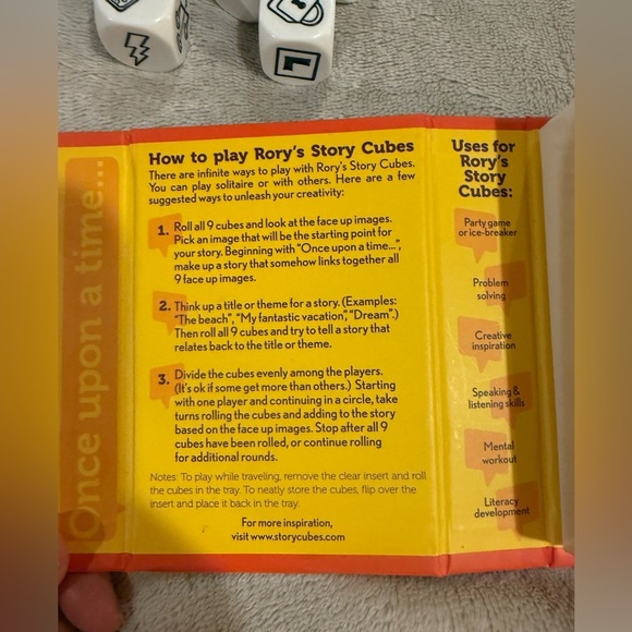 Rory's Story Cubes Storytelling  Game - Picture 7 of 8